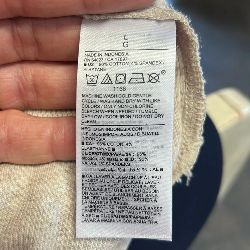 Old Navy Beige Long Sleeve Dress - Picture 8 of 8